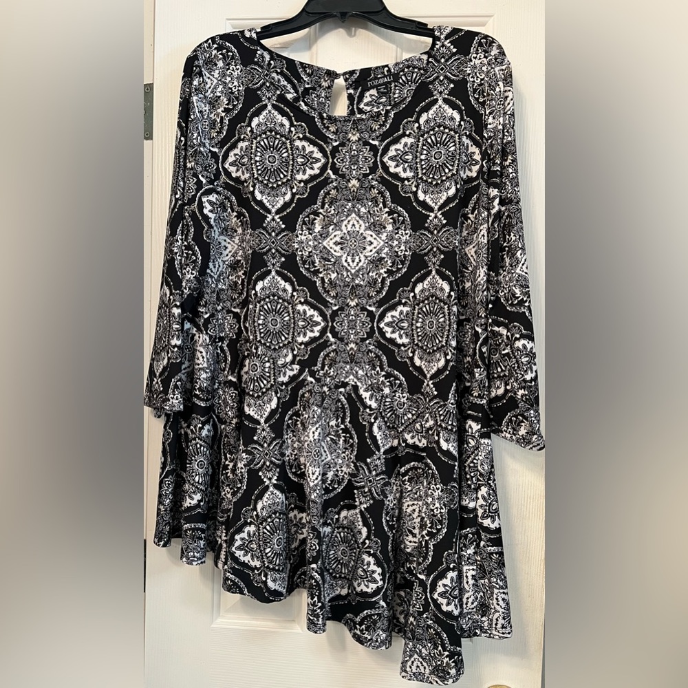 Black and White Tunic